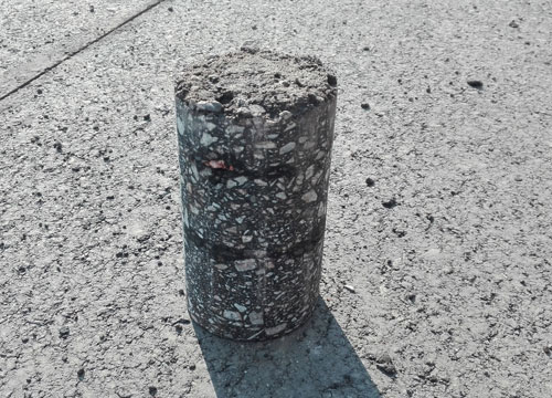 алмазное сверление в асфальте