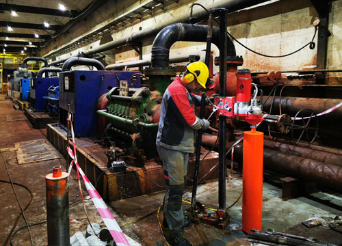 алмазное сверление в железобетоне