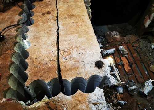 алмазное сверление в железобетоне